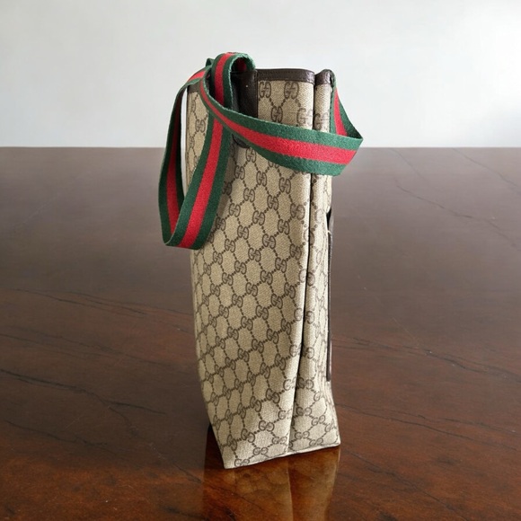 Authentic Gucci Tote Bag with Cherryline - Picture 7 of 16